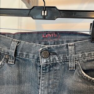 Levi's red Charcoal Denim Pants